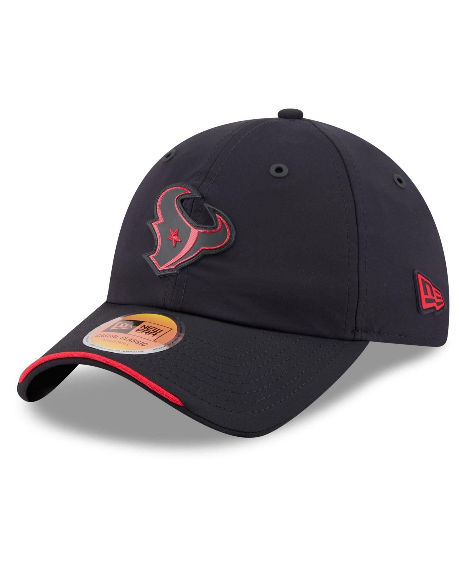 Men's Navy Houston Texans 2026 Sideline Casual Classic Adjustable Hat