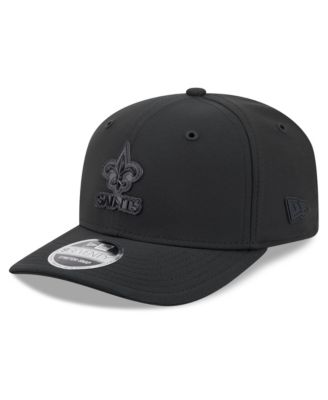 Men's Black New Orleans Saints 2026 Sideline 9SEVENTY Adjustable Hat