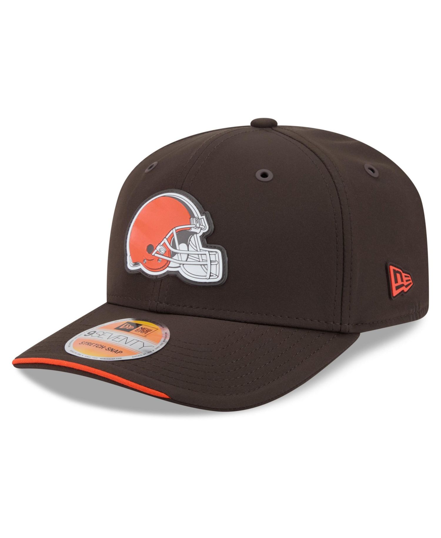 Men's Brown Cleveland Browns 2026 Sideline 9SEVENTY Adjustable Hat