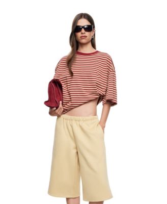 Women's Striped Crewneck T-Shirt