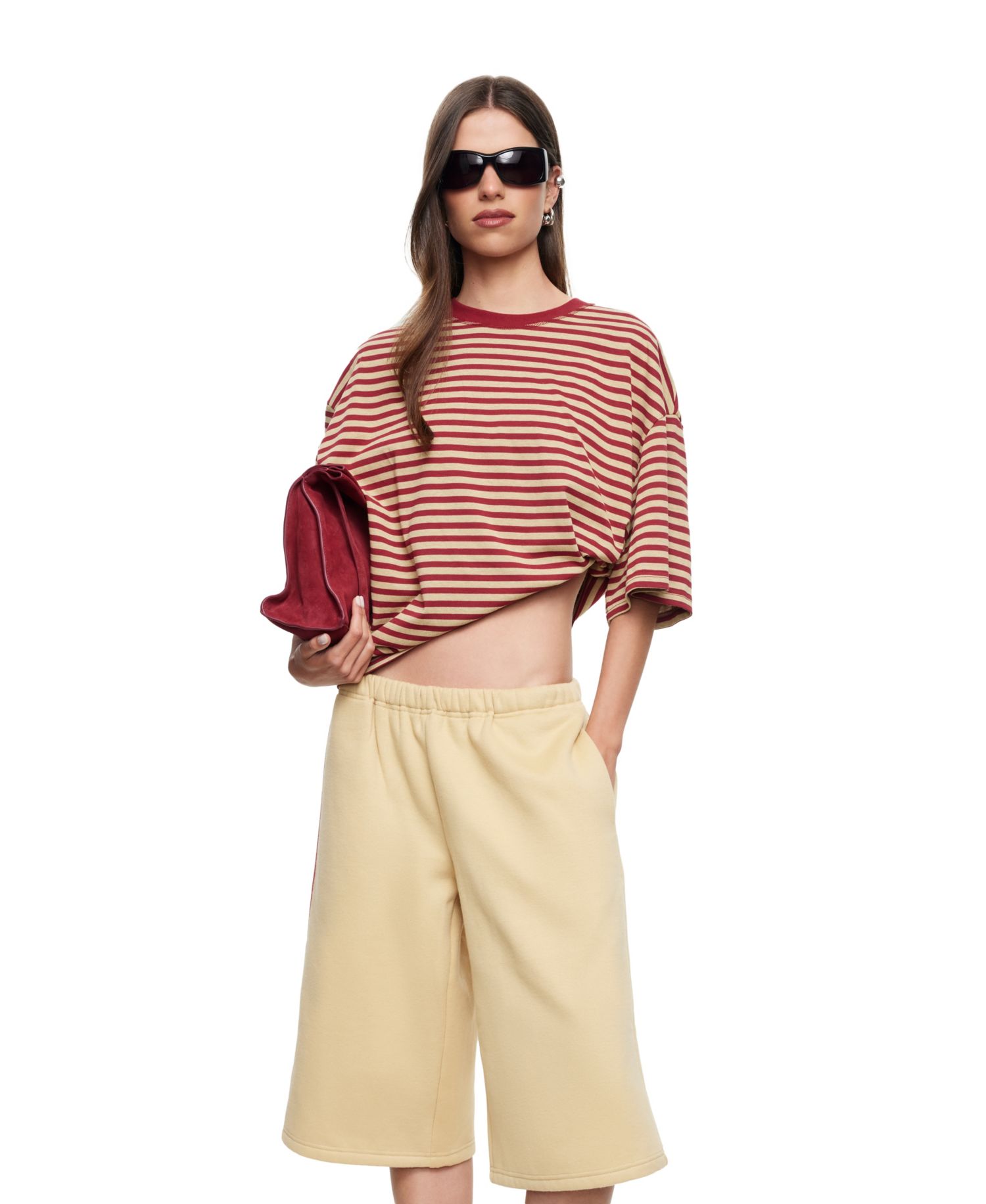Women's Bloom Striped Crewneck T-Shirt