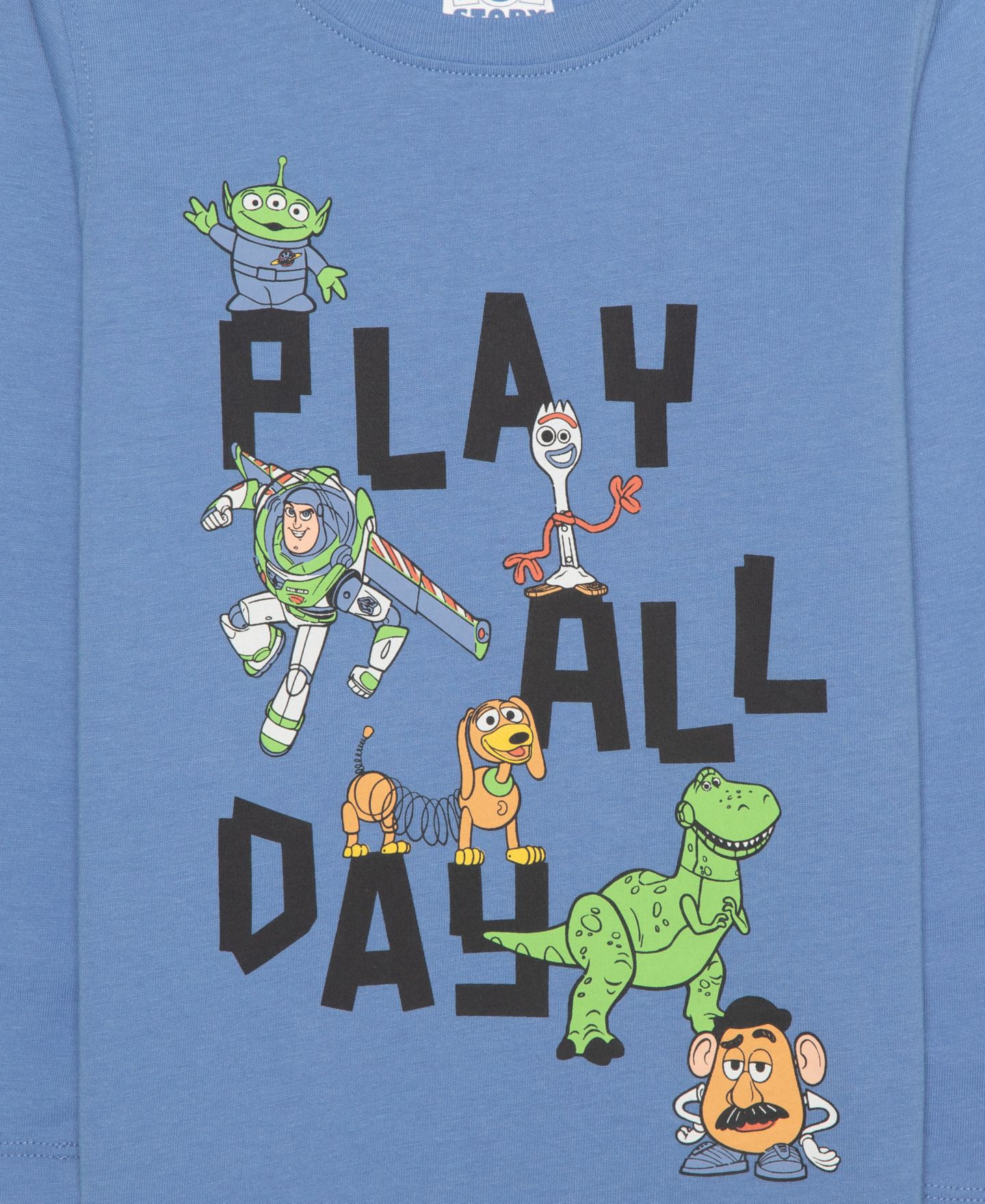Футболка Epic Threads Toy Story Play All Day Graphic T-Shirt для мальчиков-малышей, цвет: Синий — фото 3