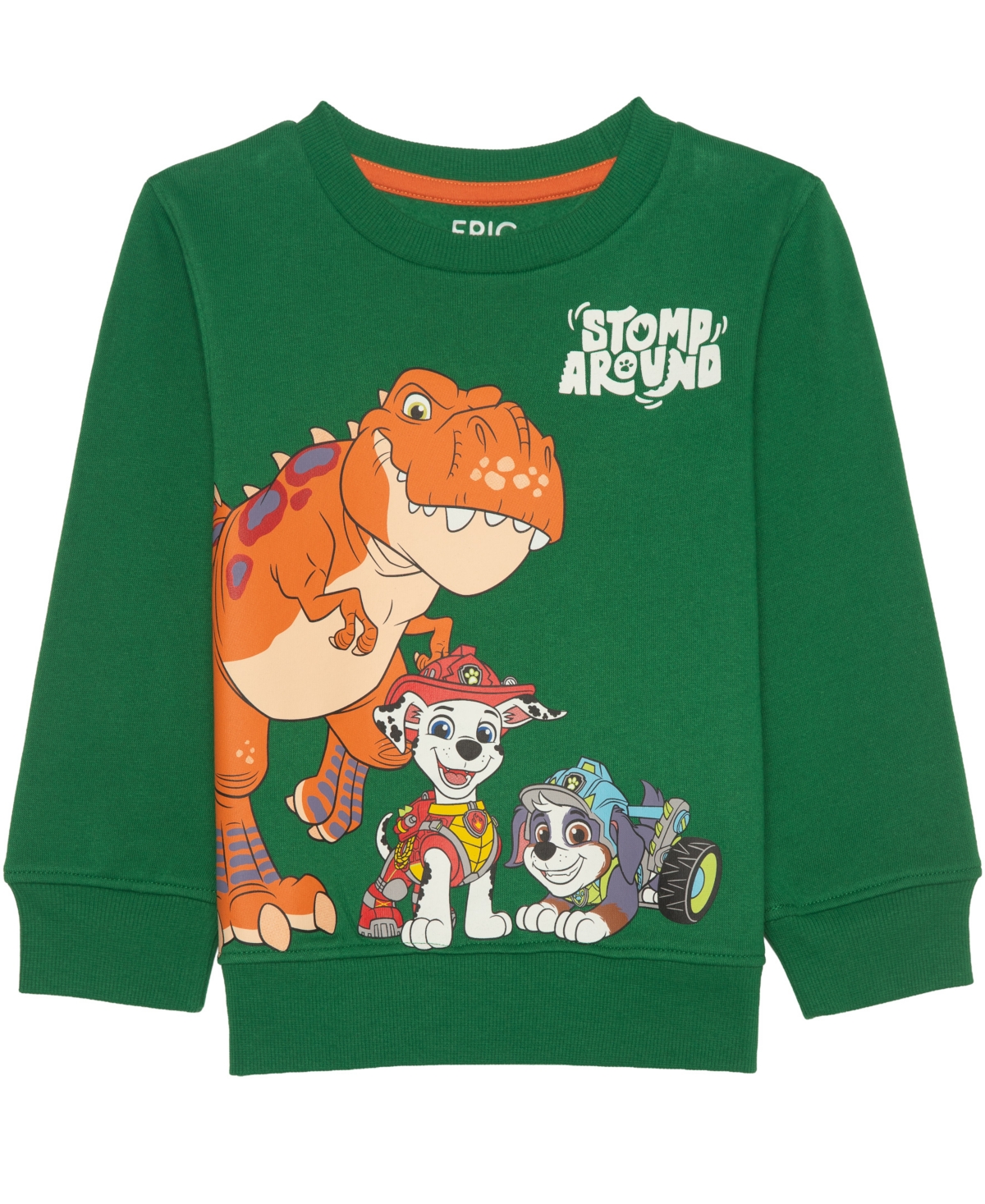 Epic Threads Toddler Boys' 12M-5T Stomp Around Long-Sleeve Graphic Sweatshirt