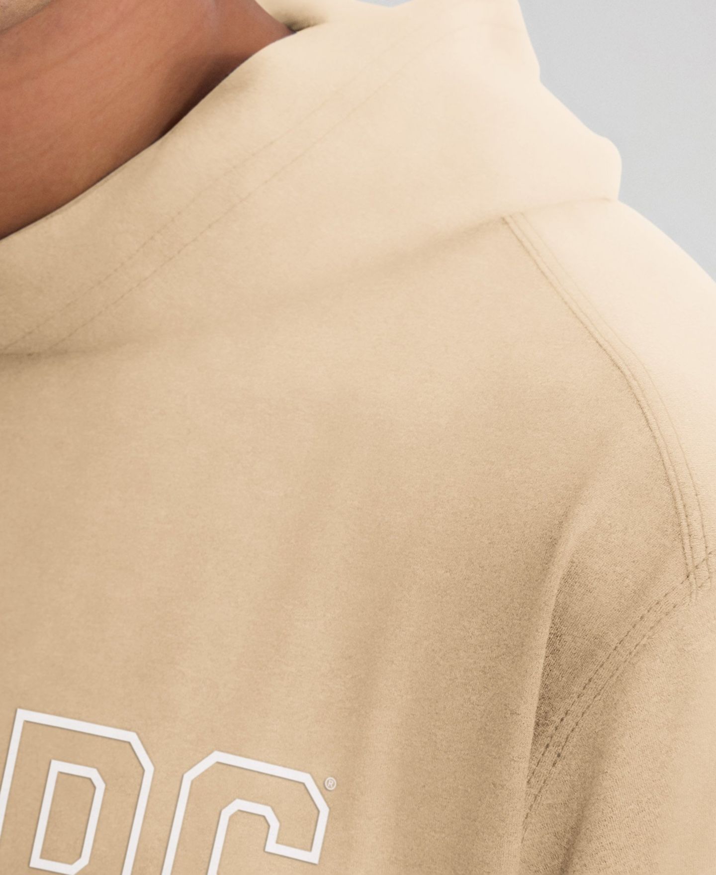 Мужская футболка Fanatics Khaki Los Angeles Dodgers Clutch Long Sleeve Hooded — фото 4