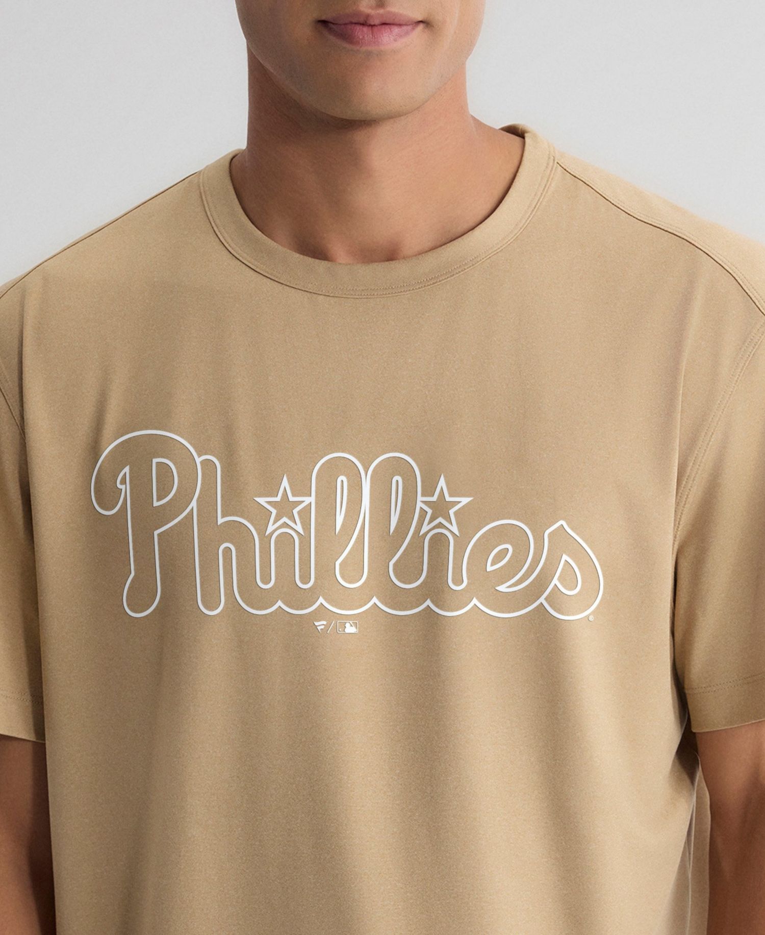 Men's Khaki Philadelphia Phillies Clutch Winning Edge T-Shirt