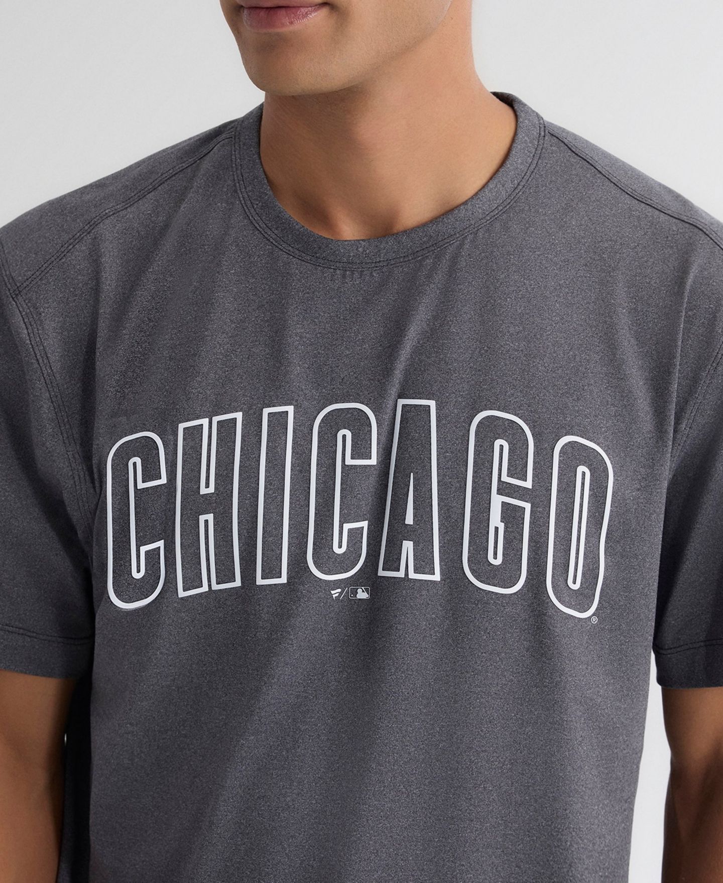 Мужская футболка Fanatics Charcoal Chicago Cubs Clutch Winning Edge — фото 6