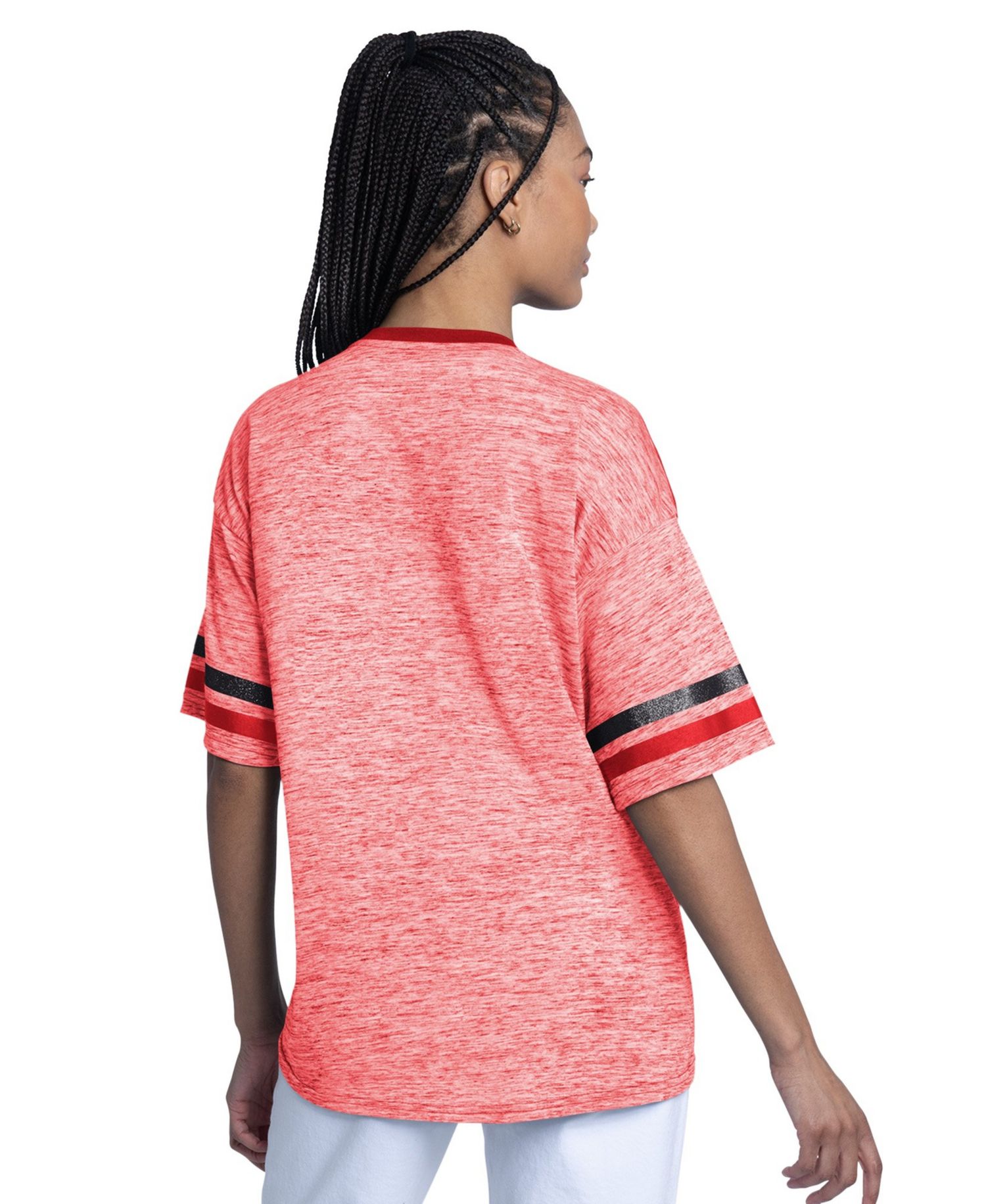 Women's Red Arizona Diamondbacks Off-Season Oversized Top