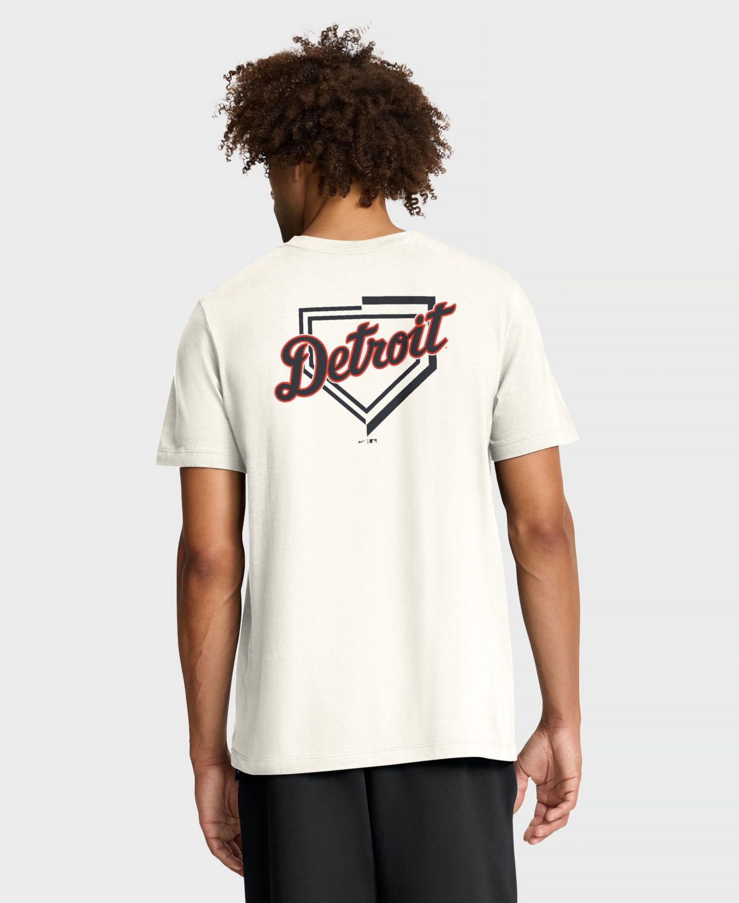 Мужская футболка Nike Cream Detroit Tigers Primetime Inning — фото 3