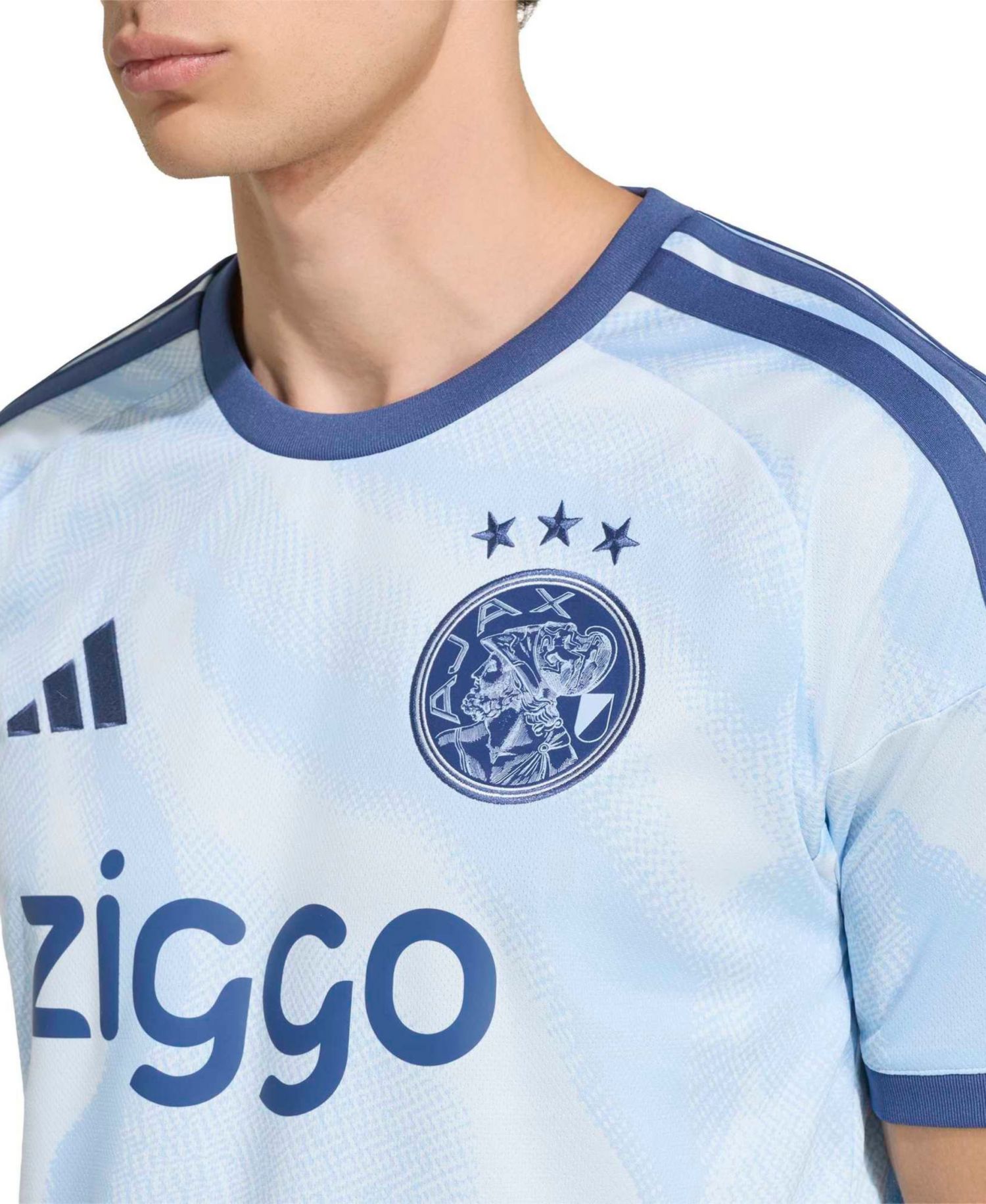 Men's Light Blue Ajax 2026/27 Third Replica Jersey