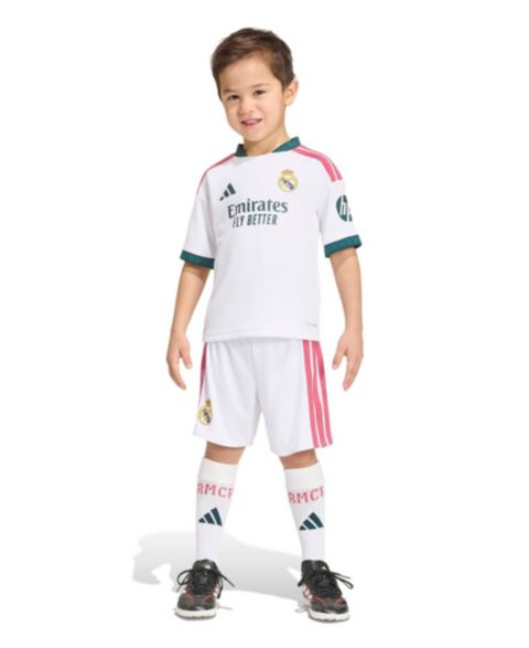 Комплекты adidas White Real Madrid Replica Kit Set для мальчиков-малышей