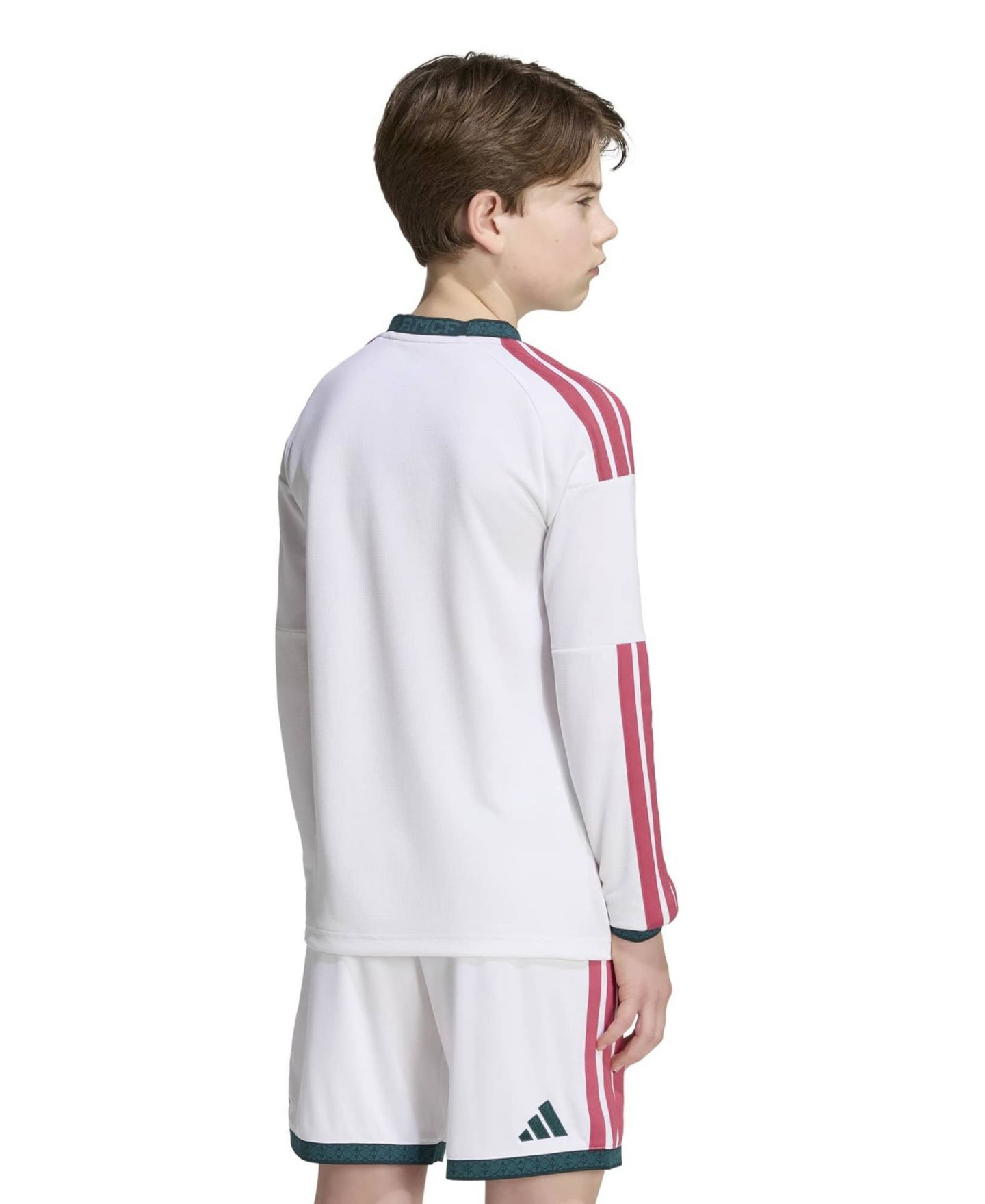 Детское джерси adidas Big Boys and Girls White Real Madrid 2026/27 Home Replica Long Sleeve Jersey — фото 7