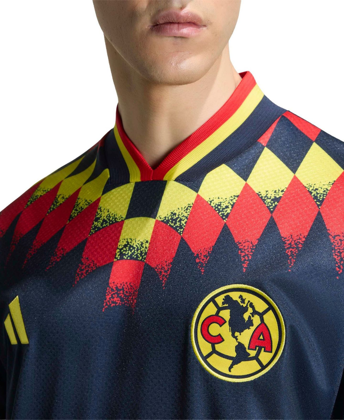 Мужской топ adidas Navy Club America 2026/27 Culturewear Fashion Jersey — фото 6