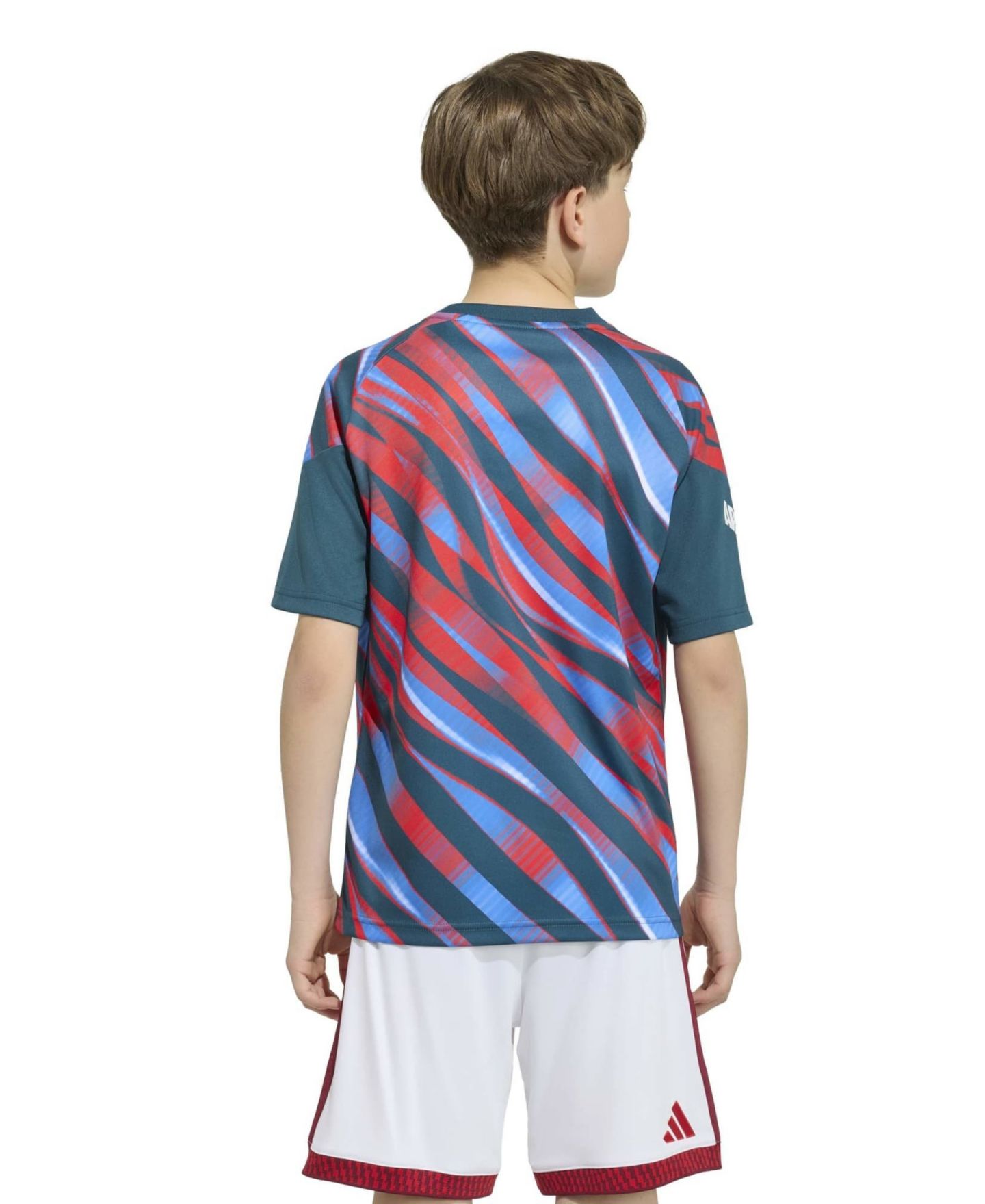 Детский топ adidas Green Arsenal 2026/27 Pre-Match Home Training Jersey — фото 8