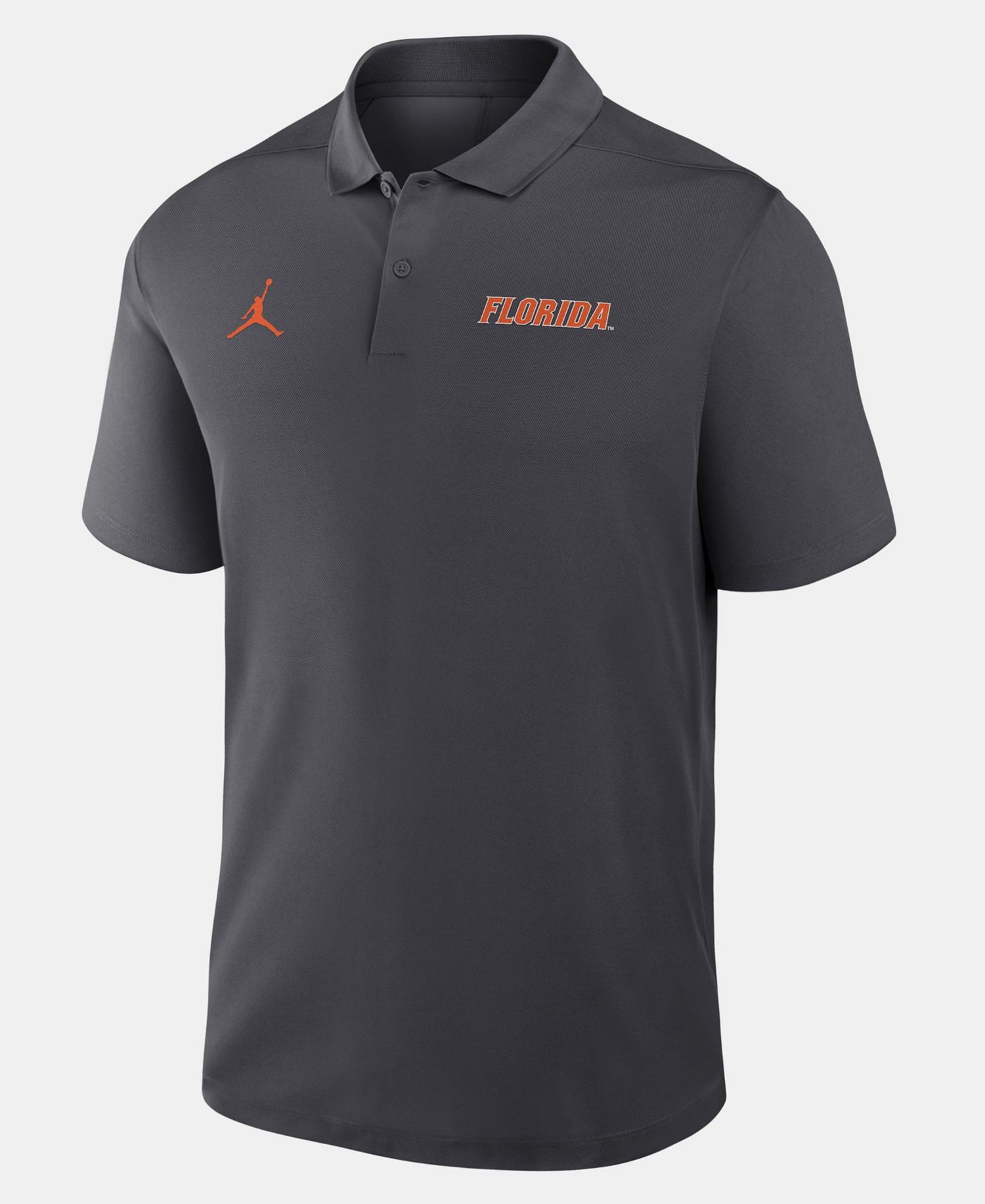 Men's Anthracite Florida Gators Dri-FIT Victory Polo Shirt