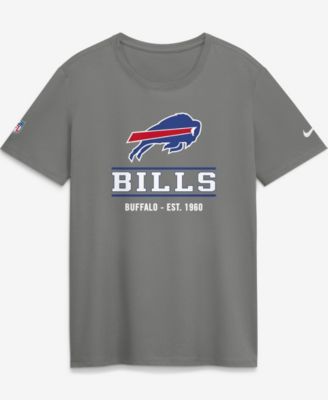 Women's Gray Buffalo Bills Sideline Alternate Final Sprint Dri-FIT T-Shirt