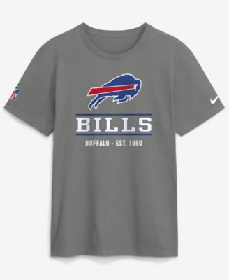 Men's Gray Buffalo Bills Sideline Alternate Final Sprint Dri-FIT T-Shirt