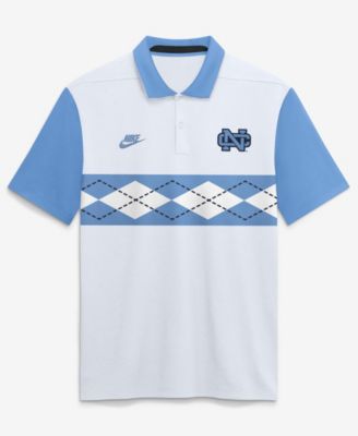 Men's White North Carolina Tar Heels Legacy Vapor Logo Dri-FIT Polo Shirt