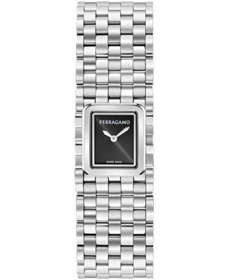 Women's Silver Stainless Steel Bracelet Watch 19mm
