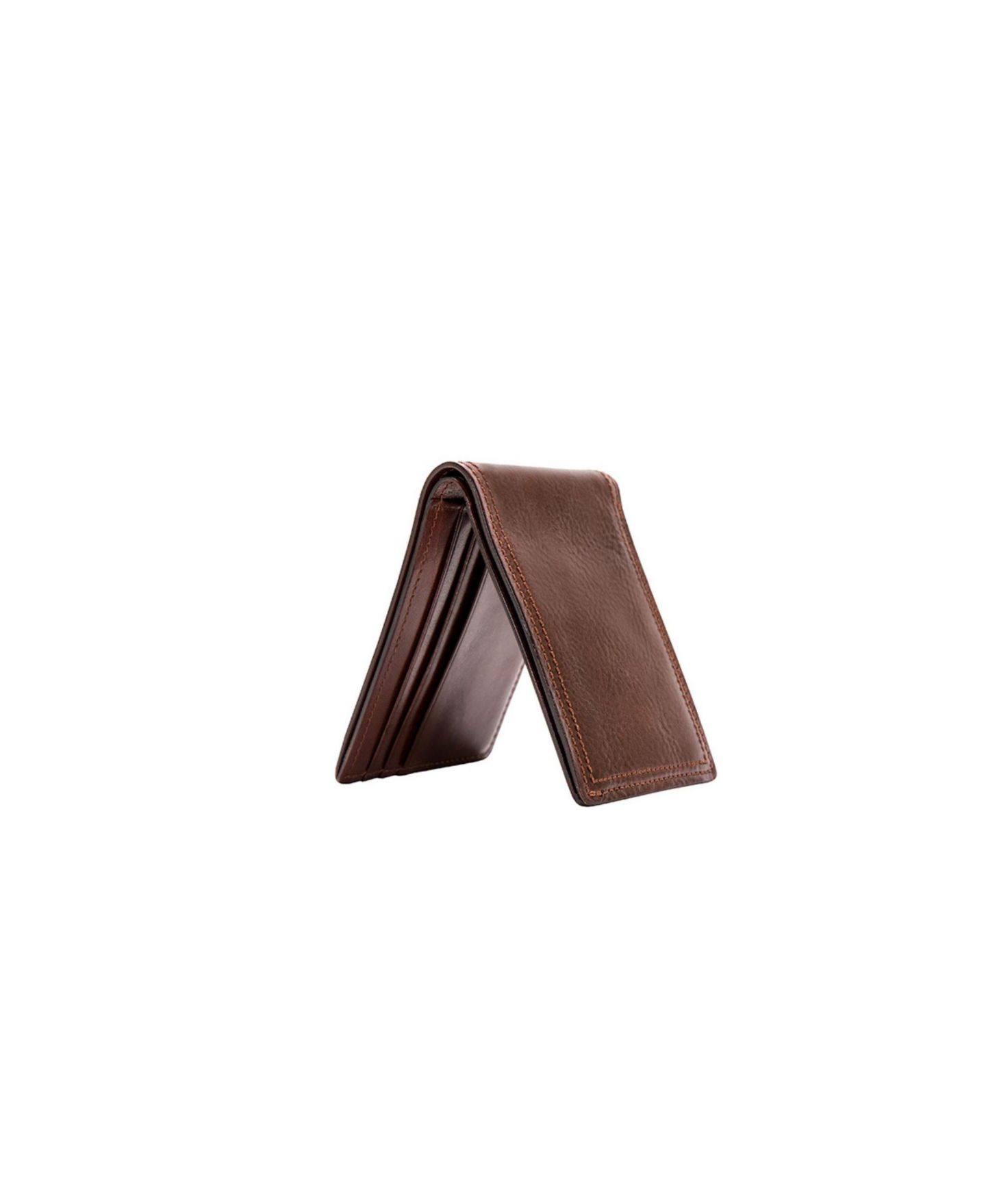 Мужской кошелёк Bosca Dolce Small Bifold Wallet, цвет: Коричневый — фото 3