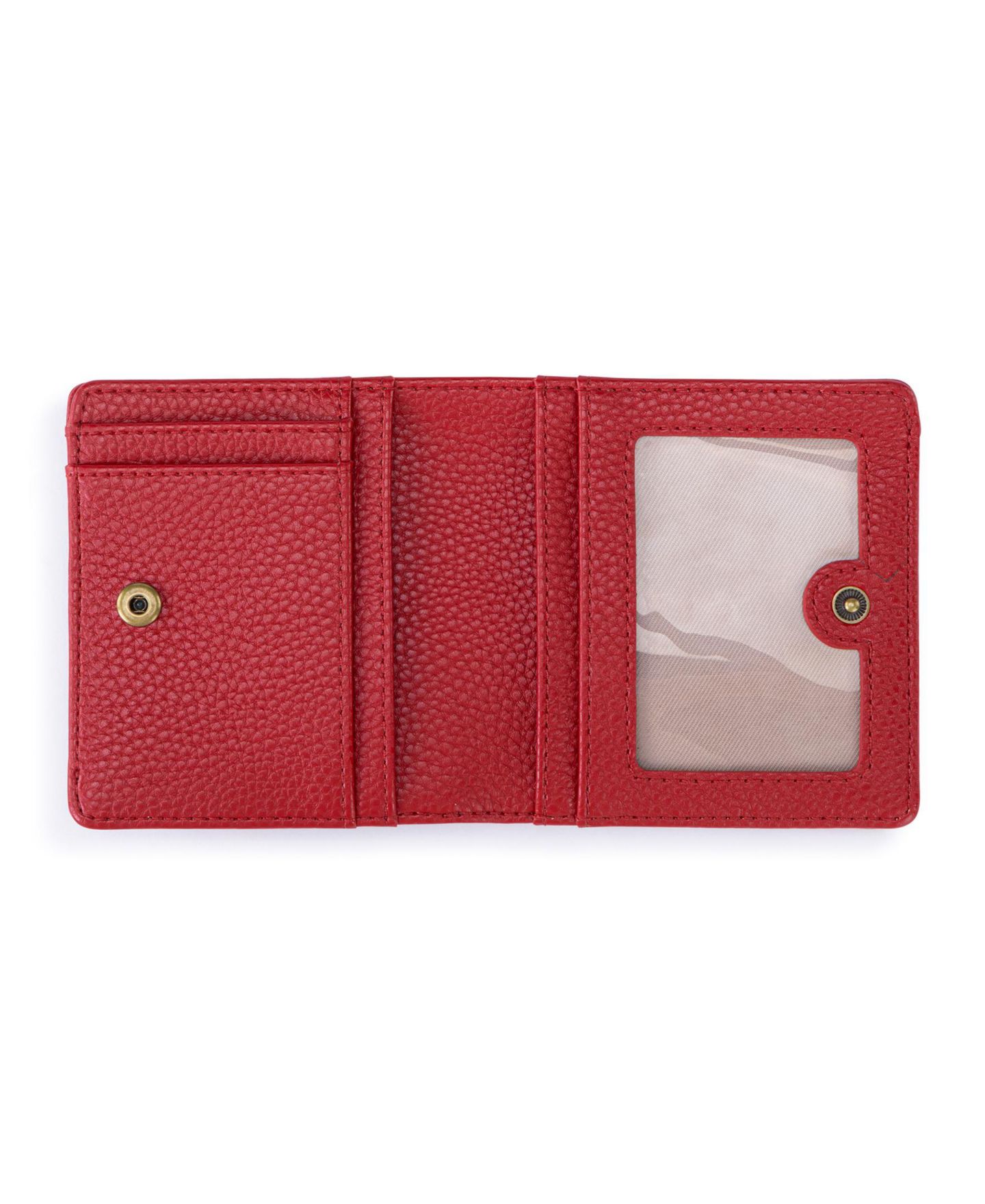 Женский кошелёк The Sak Mira Leather Floral-Emboss Snap Closure Wallet, цвет: Чёрный — фото 6