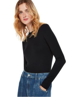 Women's Essential Long-Sleeve Crewneck Top