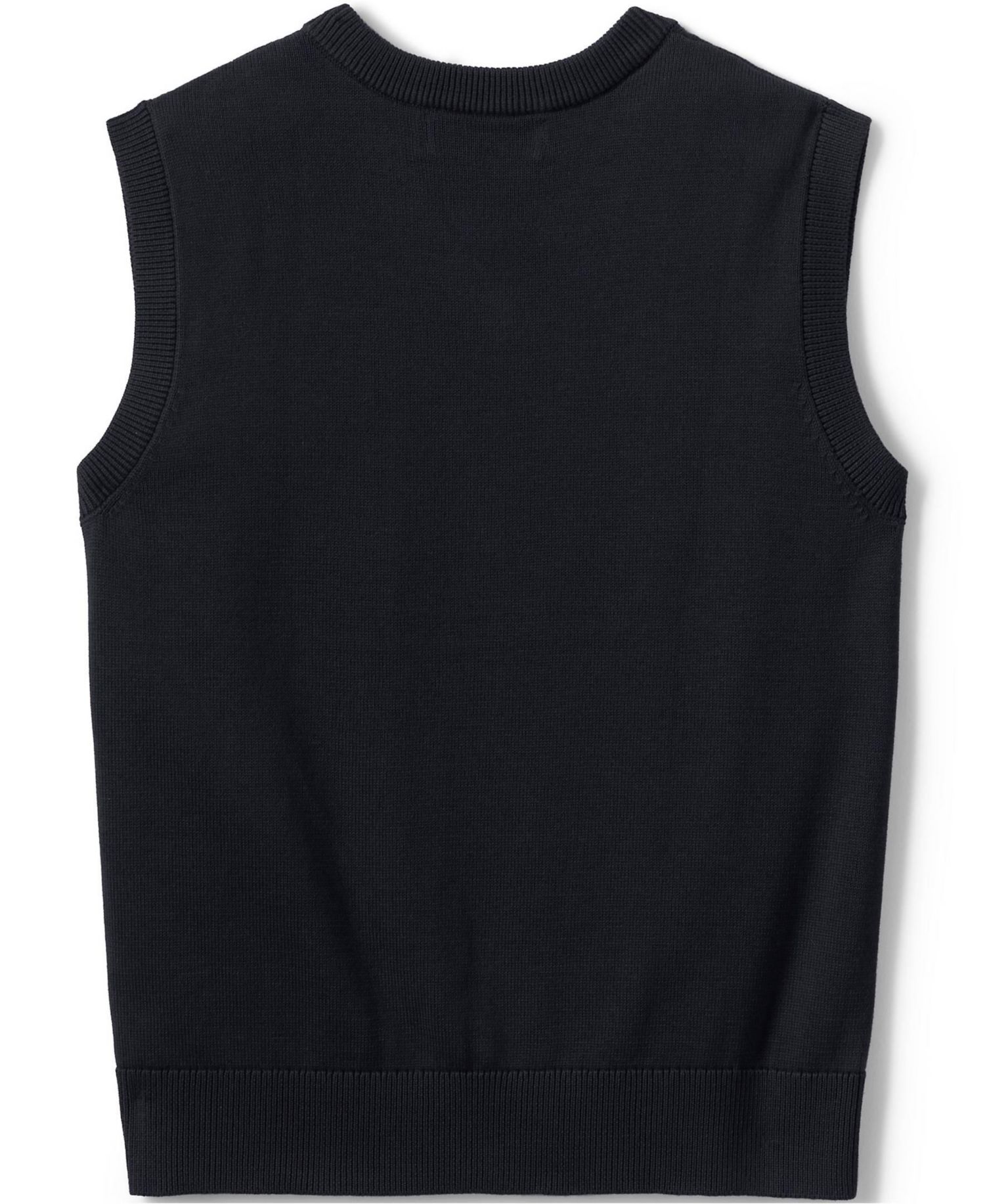 Men's Cotton Modal Fine Gauge Sweater Vest