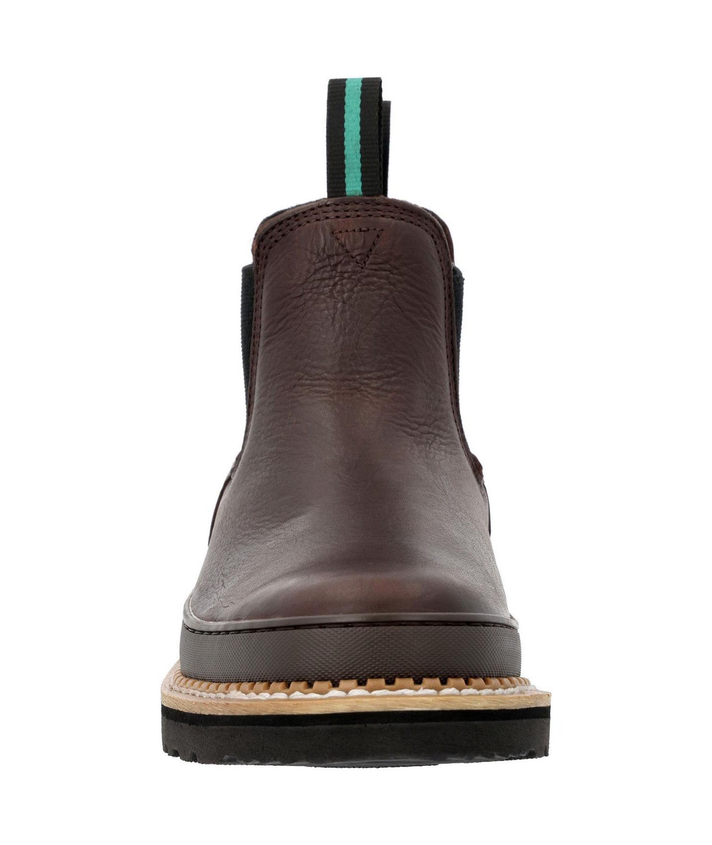Мужские ботинки GEORGIA BOOT Romeo Pull-On Round Toe Work Boot, цвет: Коричневый — фото 4