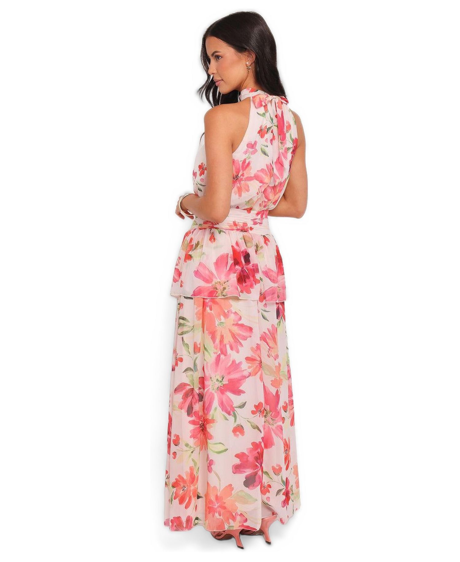 Women's Martha Halter Sleeveless Maxi Dress