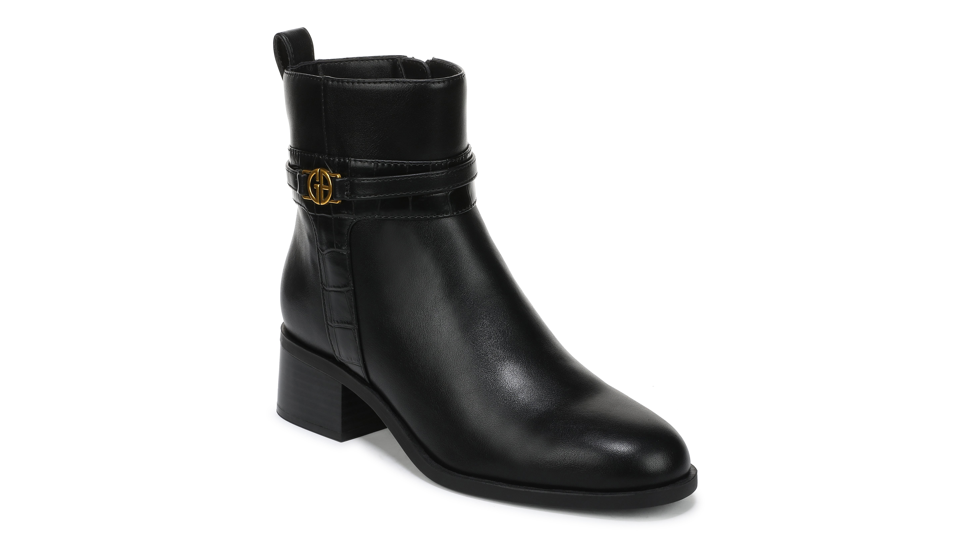 Giani Bernini Women's Mansonn Round Toe Booties, Macy's Exclusive