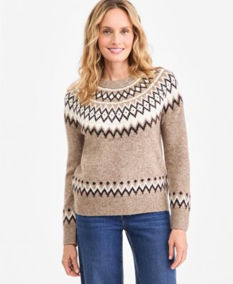 Women's Fair Isle Crewneck Sweater