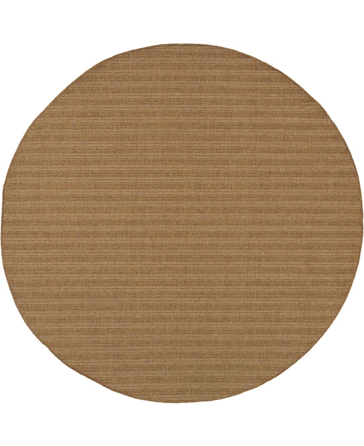 Oriental Weavers Karavia 001X3 8' Round  Round - Tan/ Tan-Polypropylene