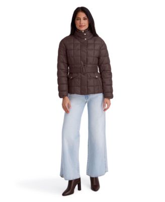 Women's Quilted Puffer Funnel Neck Jacket
