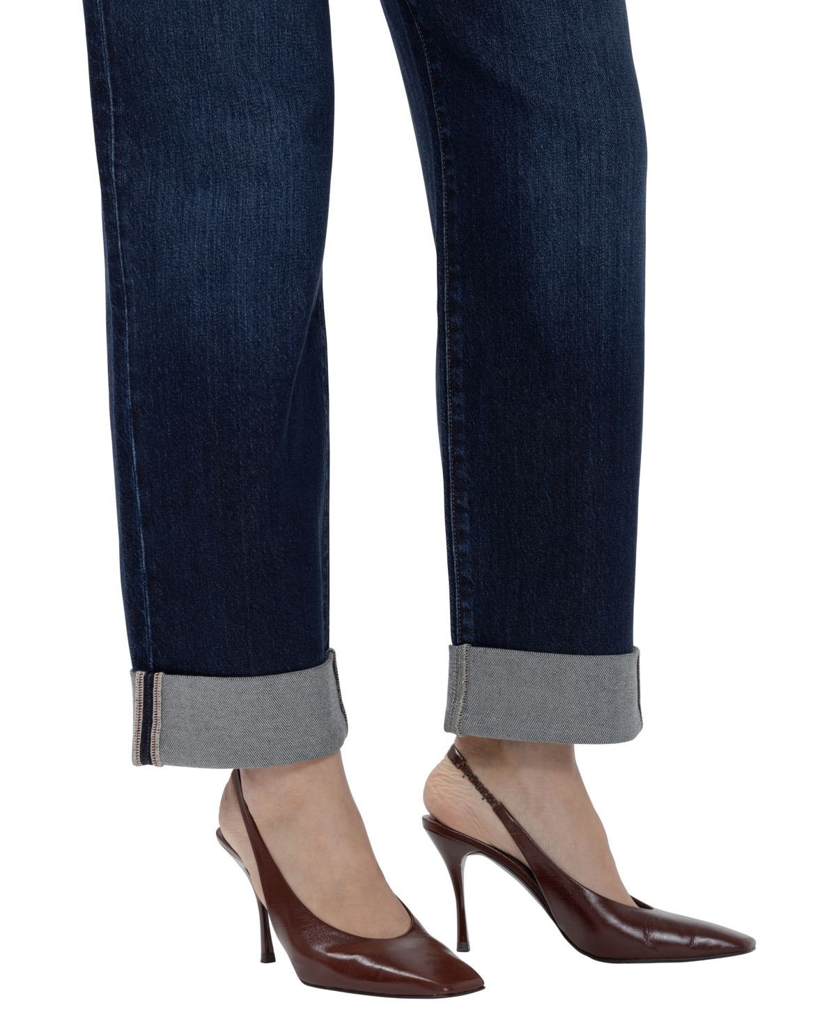 Silver Jeans Co. Women's Willow Straight High-Rise Denim