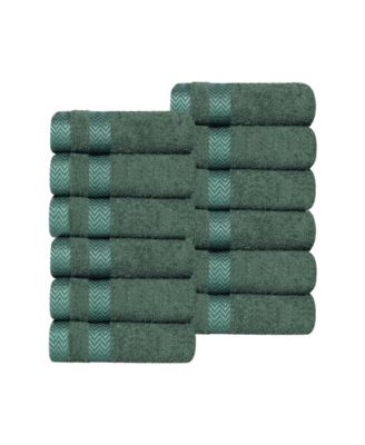 Hays Cotton Absorbent Quick Dry 12-Piece Washcloth Set