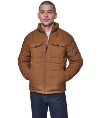 Men's Stretch Quilted Packable Jacket
