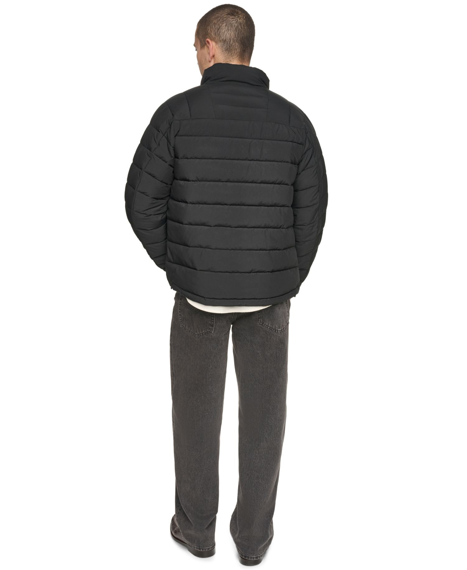 Men's Stretch Quilted Packable Jacket
