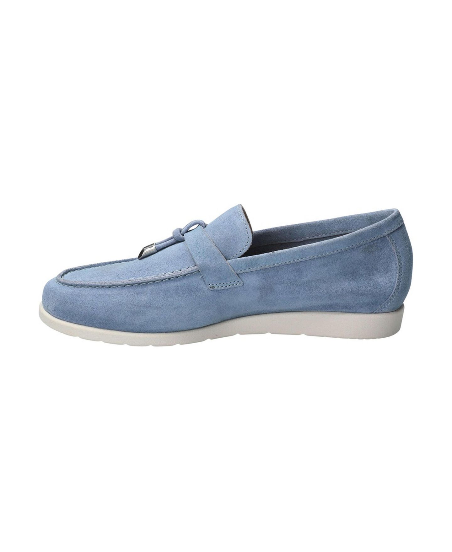Женские туфли Mephisto Valenza Suede Slip-On Loafer, цвет: Морской — фото 6