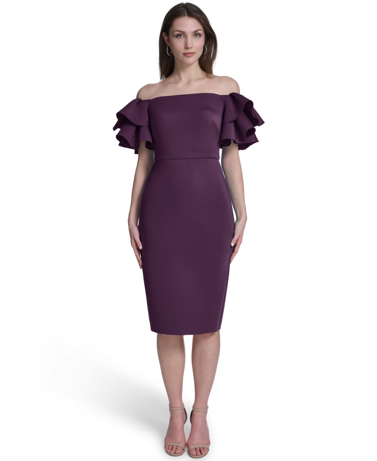 Eliza J Women's Off-The-Shoulder Sheath Dress - PLM