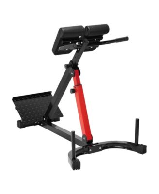 Adjustable Roman Chair Hyperextension Bench for Glutes Hamstrings and Lower Back 350 Pound Capacity