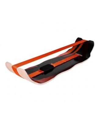 42 In Curved Wooden Balance Board Trainer for Core Workouts and Standing Desk Use