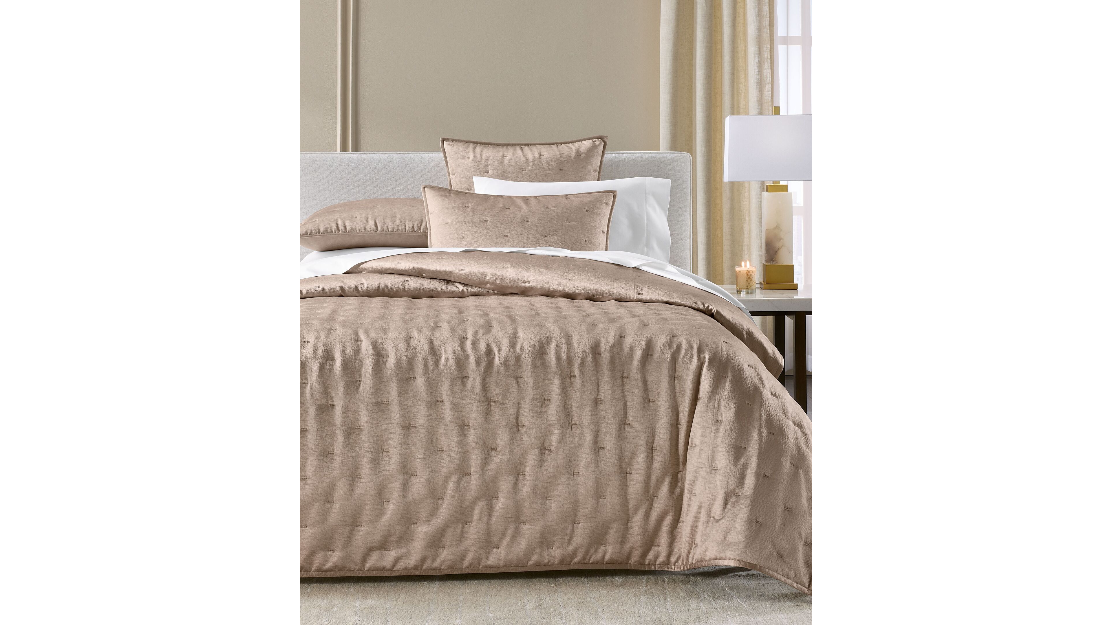 Hotel Collection Glint 3-Pc. Coverlet Set, King, Exclusively at Macy's