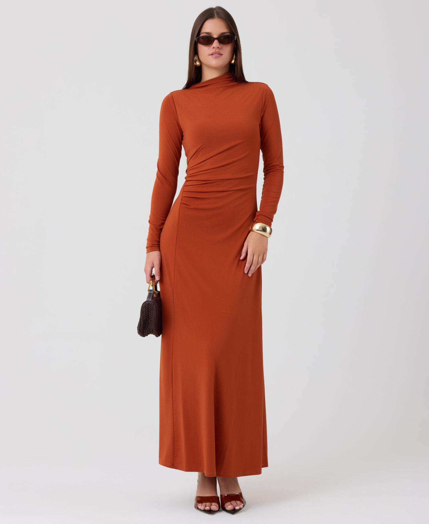 Women's Ramy Long-Sleeve Maxi Dress