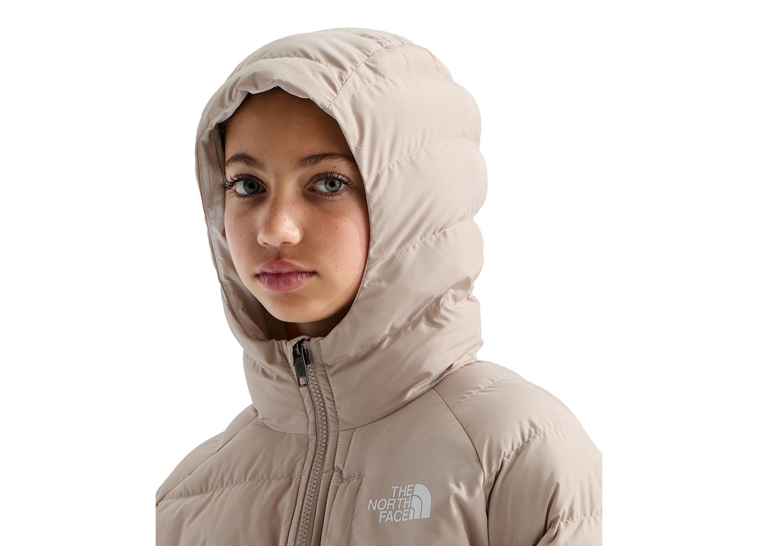 Girls' 7-18 Reversible Perrito Hooded Jacket