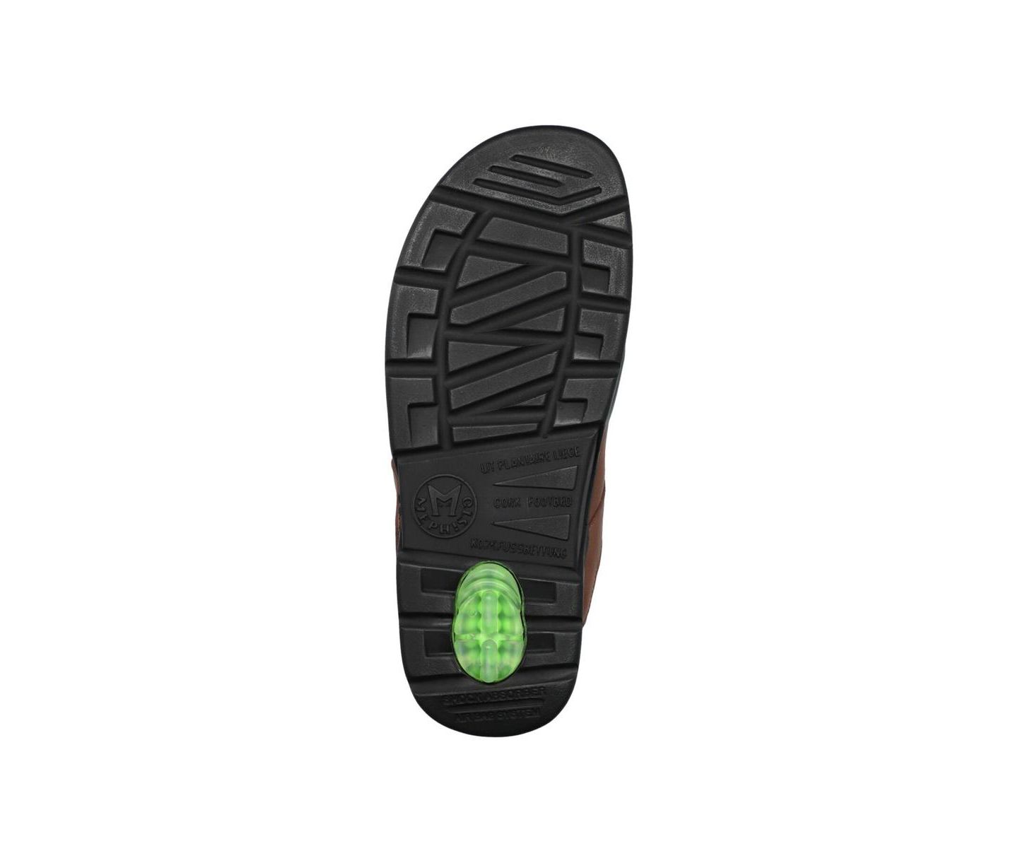 Мужские сандалии Mephisto Shark Fit Chestnut Nevada Sandal, цвет: Каштановый — фото 6