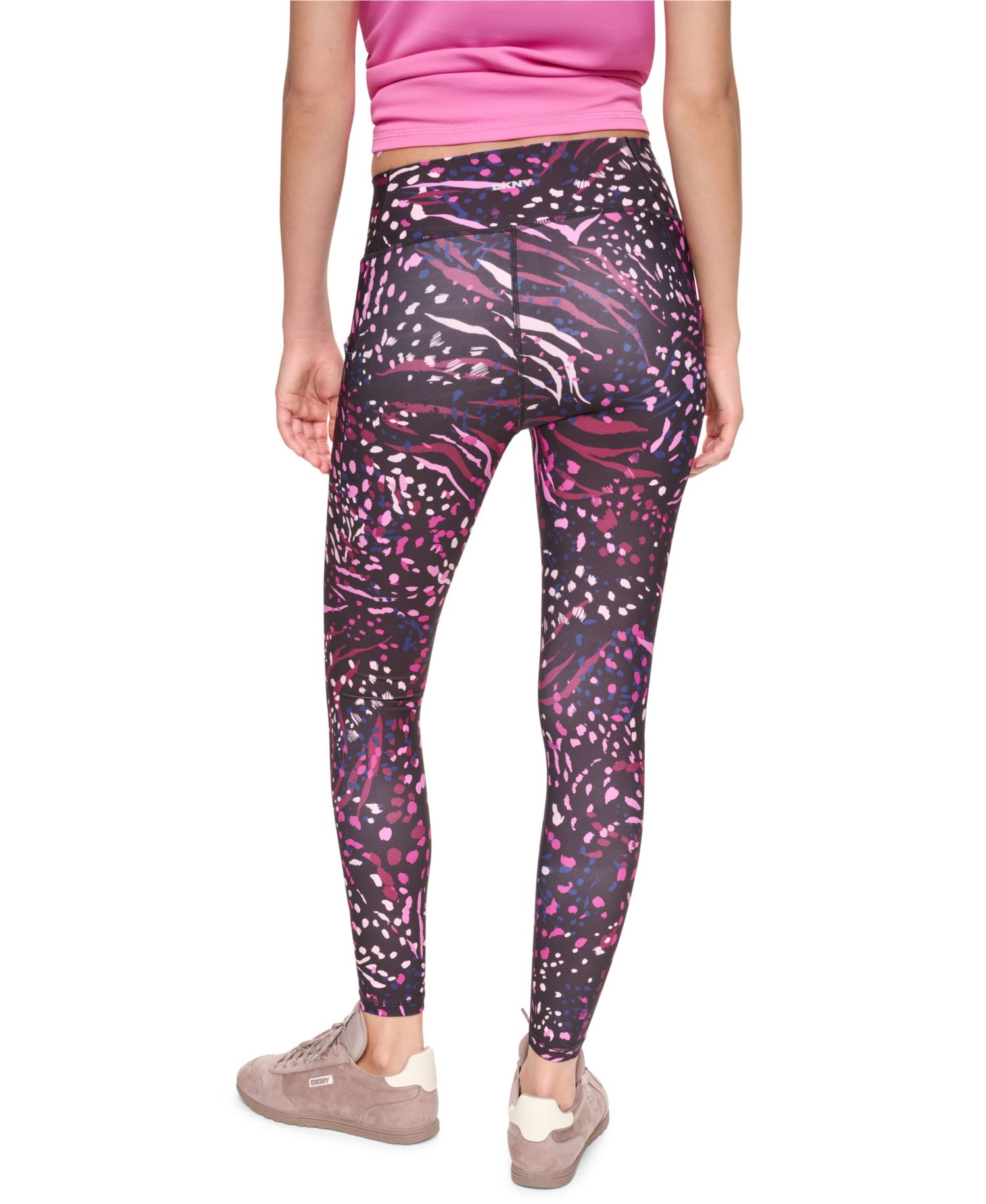 Women's High-Waist 7/8 Leggings with Floating Pockets