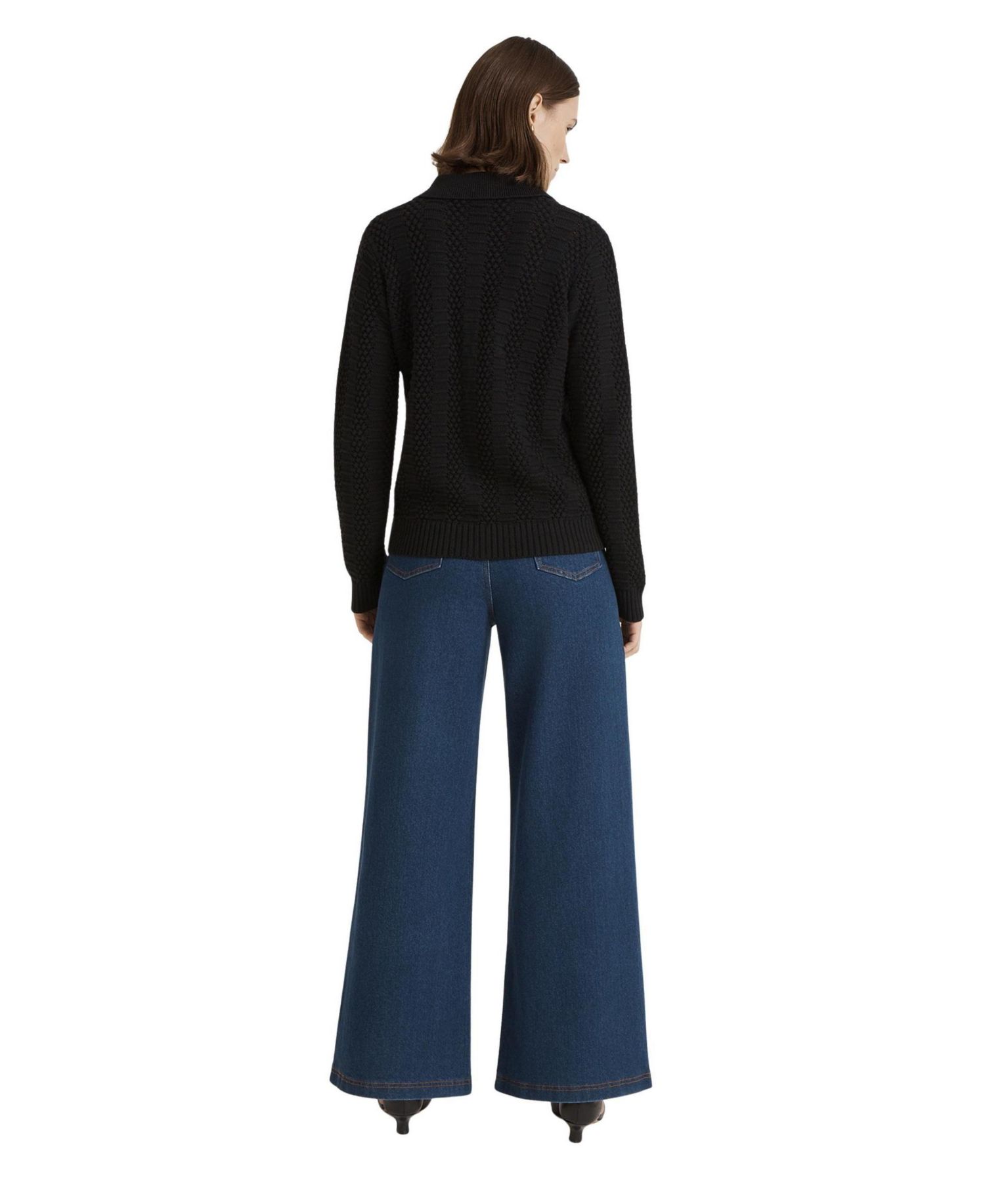 Women's Emlyn Collared Button-Down Cardigan