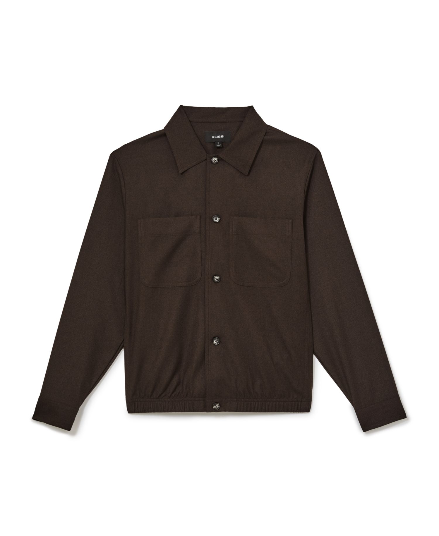 Men's Penge Brushed Wool-Blend Overshirt