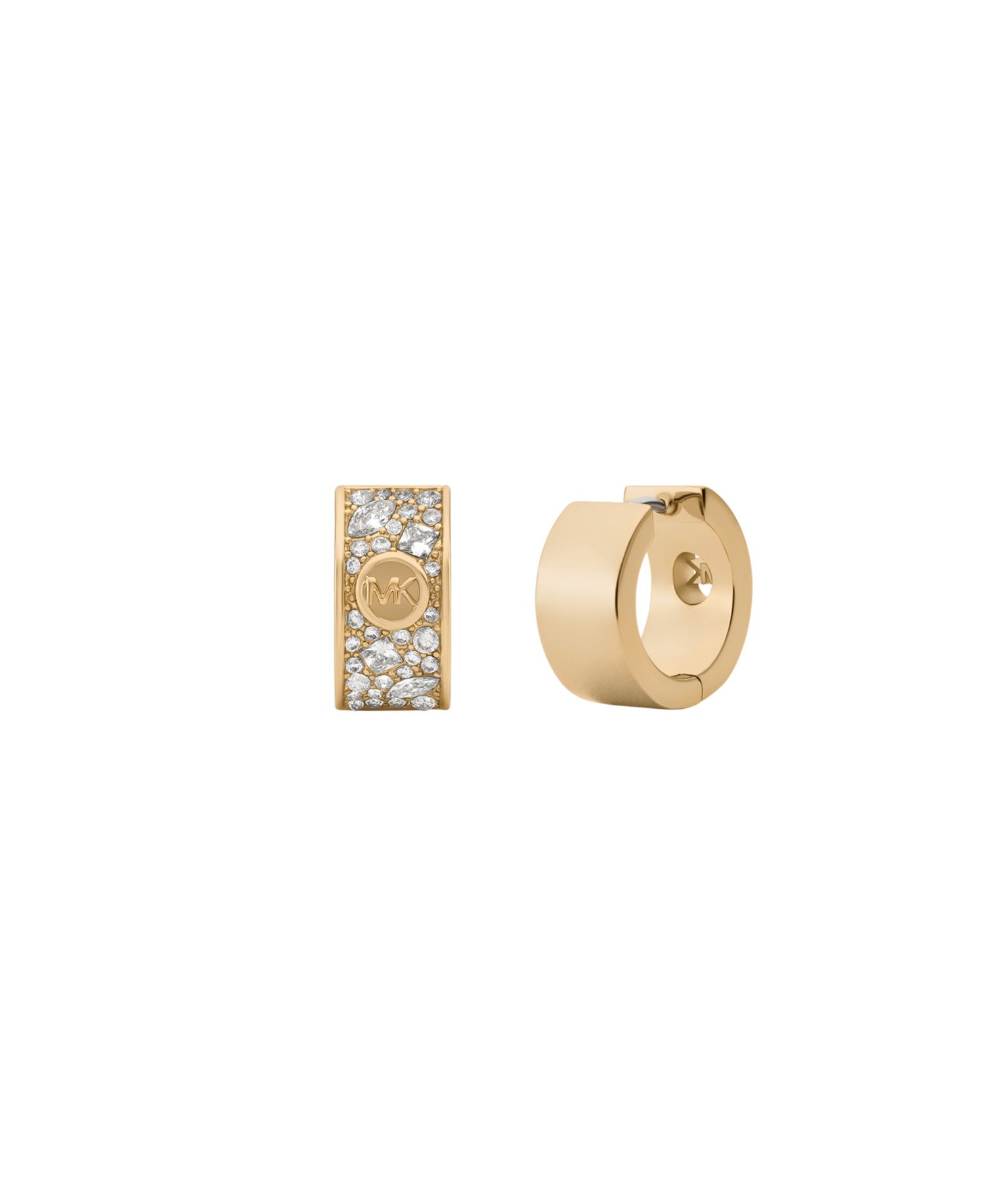 MICHAEL Mixed Stone Huggie Earrings