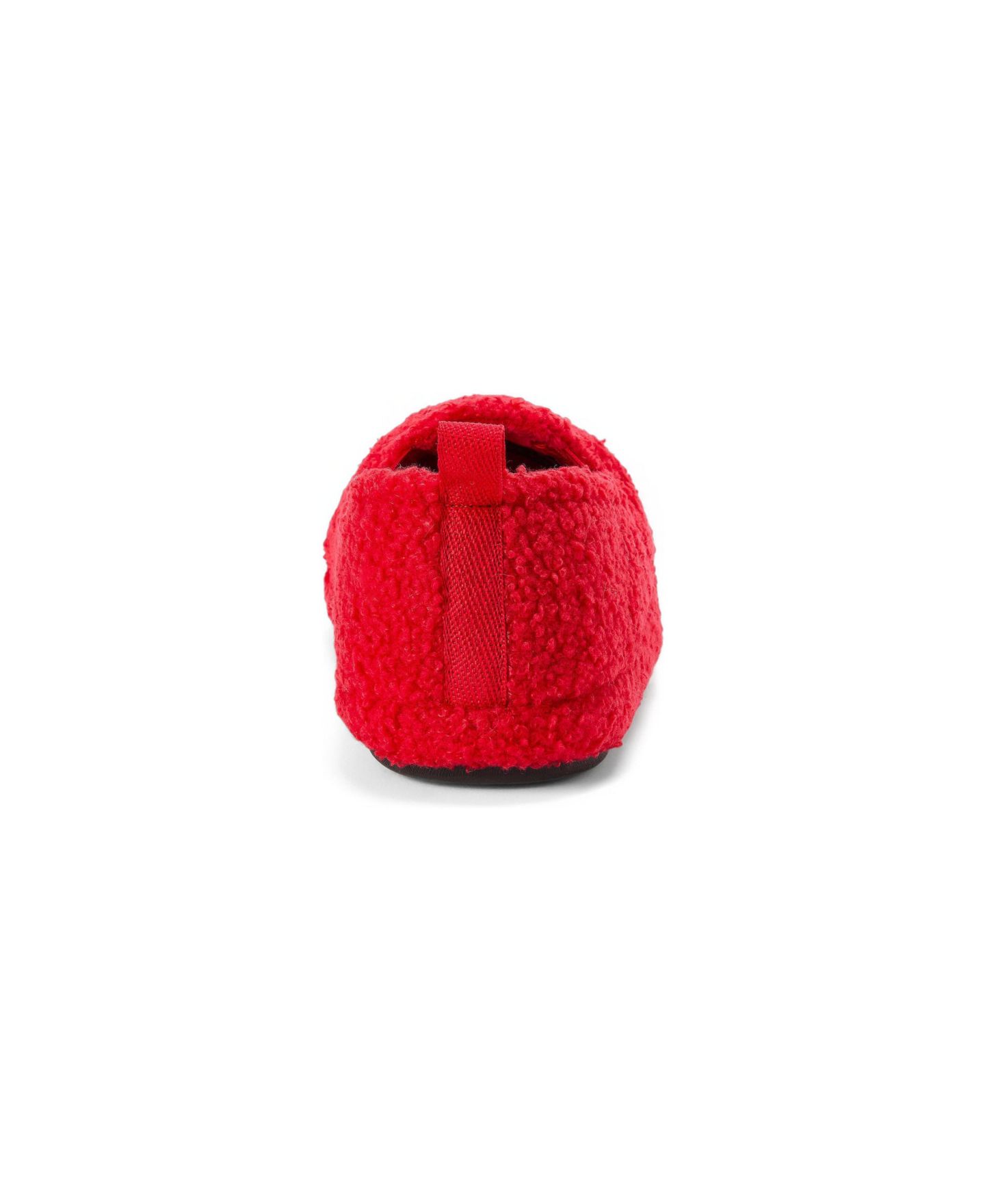 Детские домашние тапочки Dearfoams Cozy Holiday с закрытой пяткой, Mistle Toes, цвет: Cayenne — фото 3