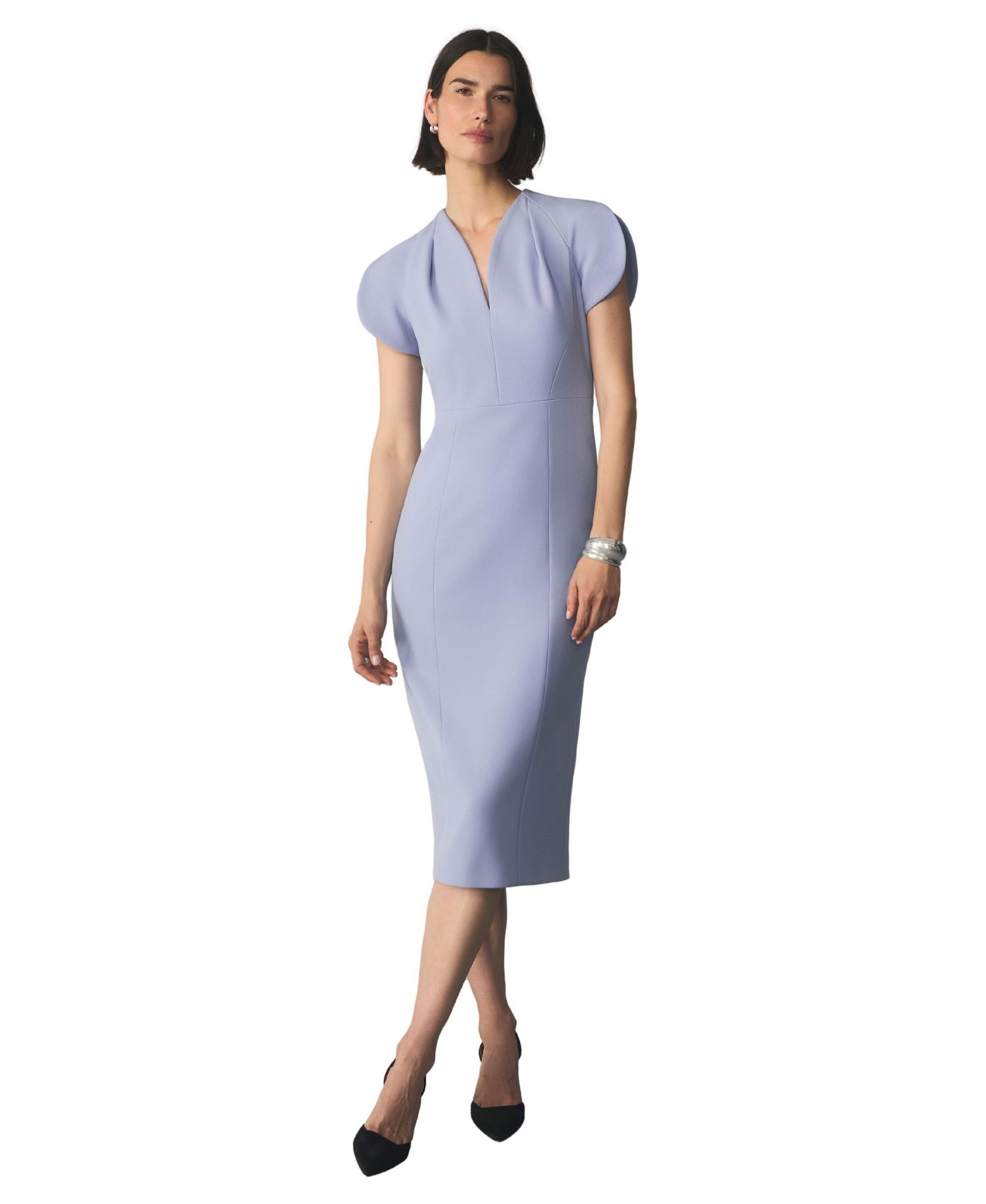 Women's Paola Sculpt Stretch Crepe Dress